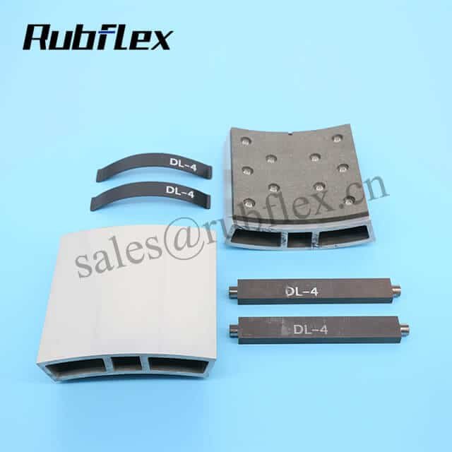 Rubflex 20VC600 Clutch Friction Shoe Assembly