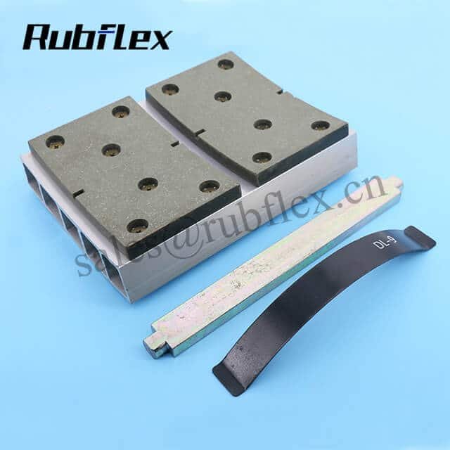 Rubflex 52VC1200 Clutch Friction Shoe Assembly，Torque bar and Spring Kits