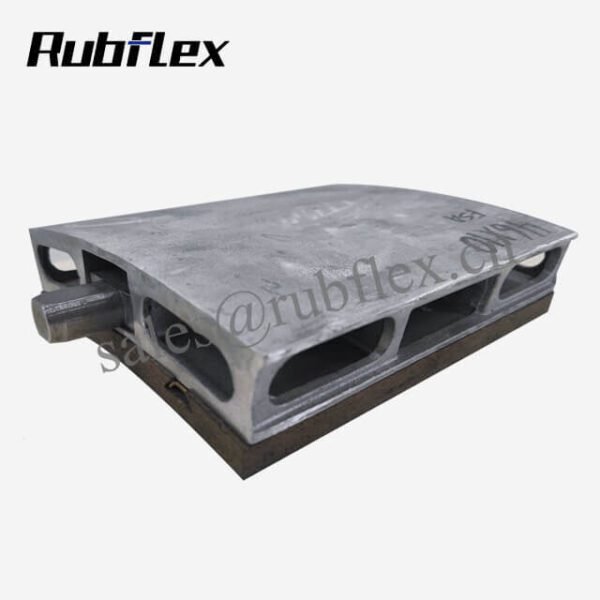 Rubflex DY-A-FLEX 46 X 10 SHOE ASSY. WTQ. BAR 626164-A