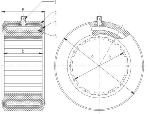Rubber Airtube for LT Clutch